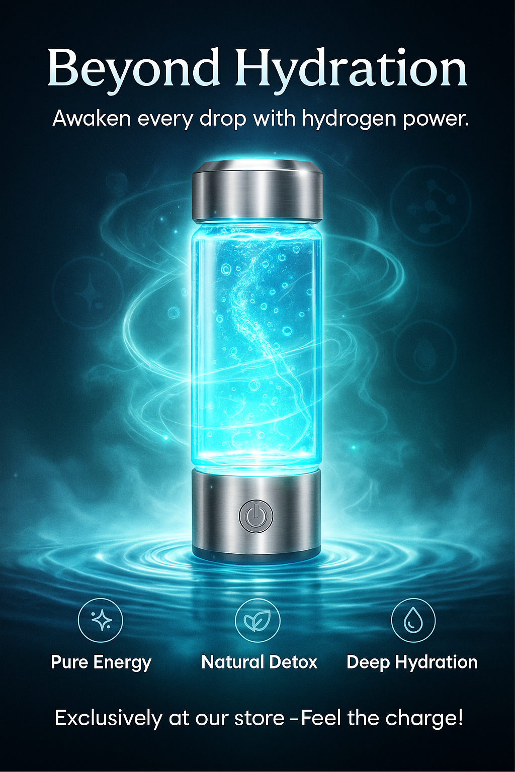 Hydrogen Water Bottles